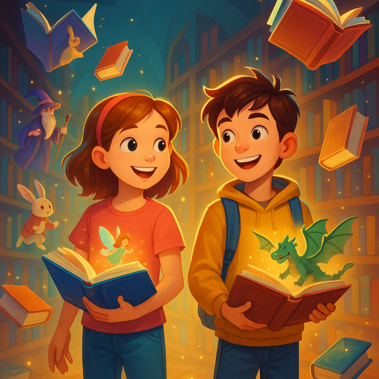 The Enchanted Library Adventures