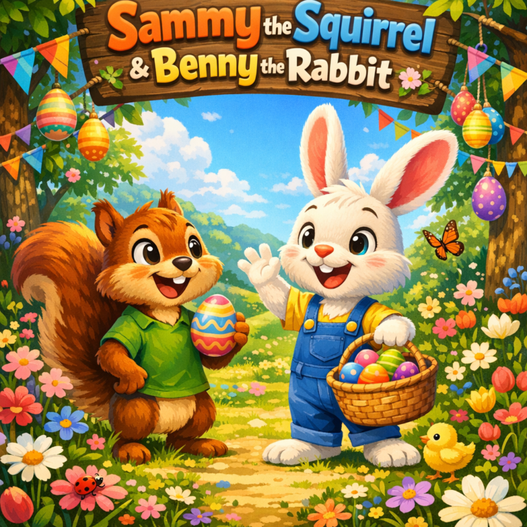 Sammy the Squirrel and the Spring Festival
