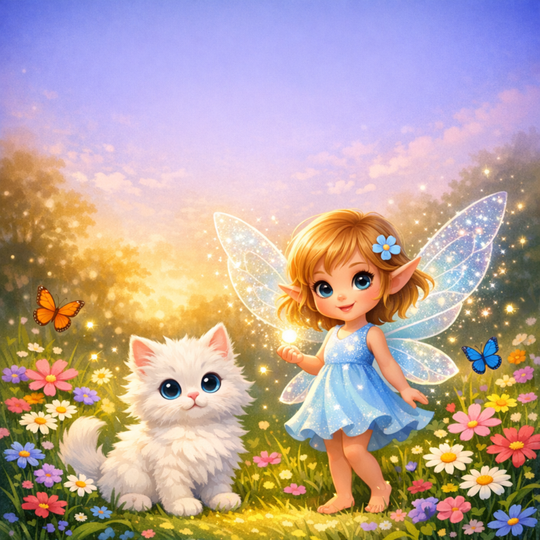 The Little Fairy and the Lost Kitten
