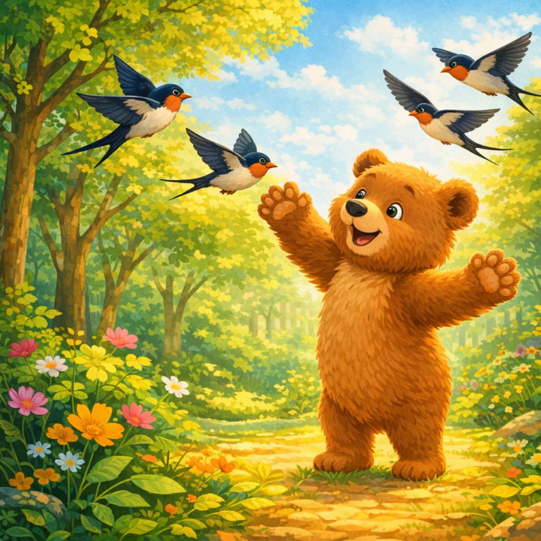 Benny the Bear and the Great Bird Migration
