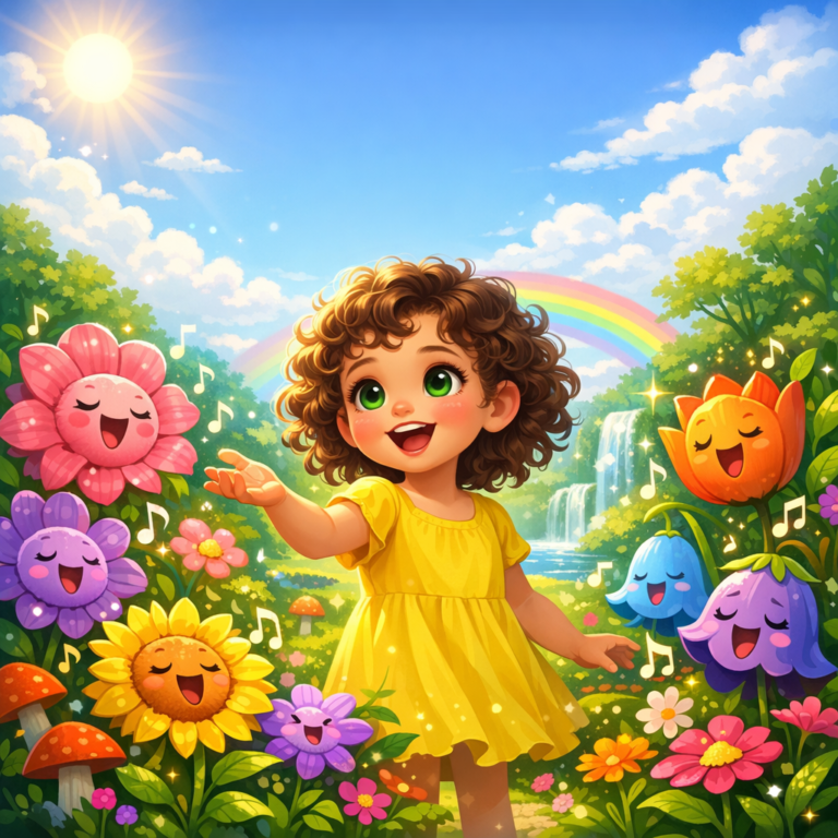 Melody in the Magical Garden