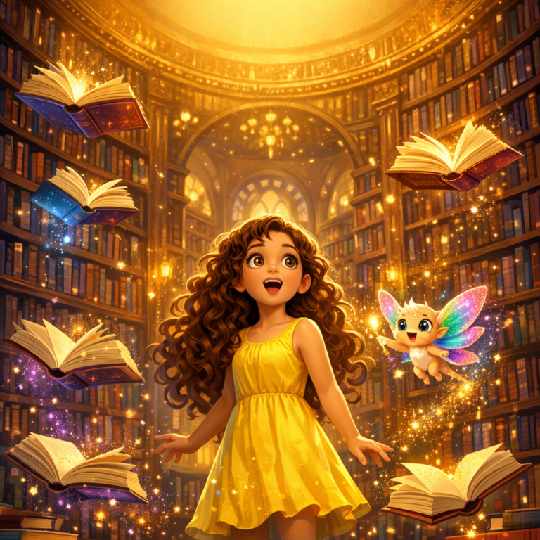 Lila and the Enchanted Library